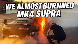 "Disaster! Supra & E92 Eurofighter Nearly Caught Fire!"