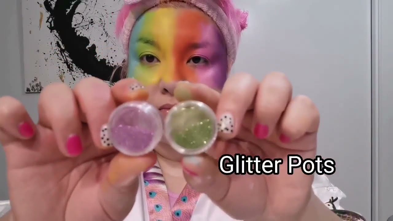 The Face Paint Shop customer Tam showing you awesome Rainbow Pride design