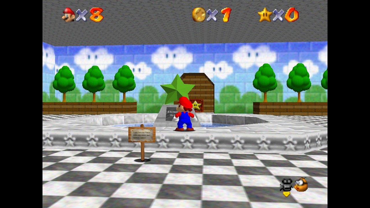Super Mario 64: Floor 1C (Yoshi's Hotel Lobby)