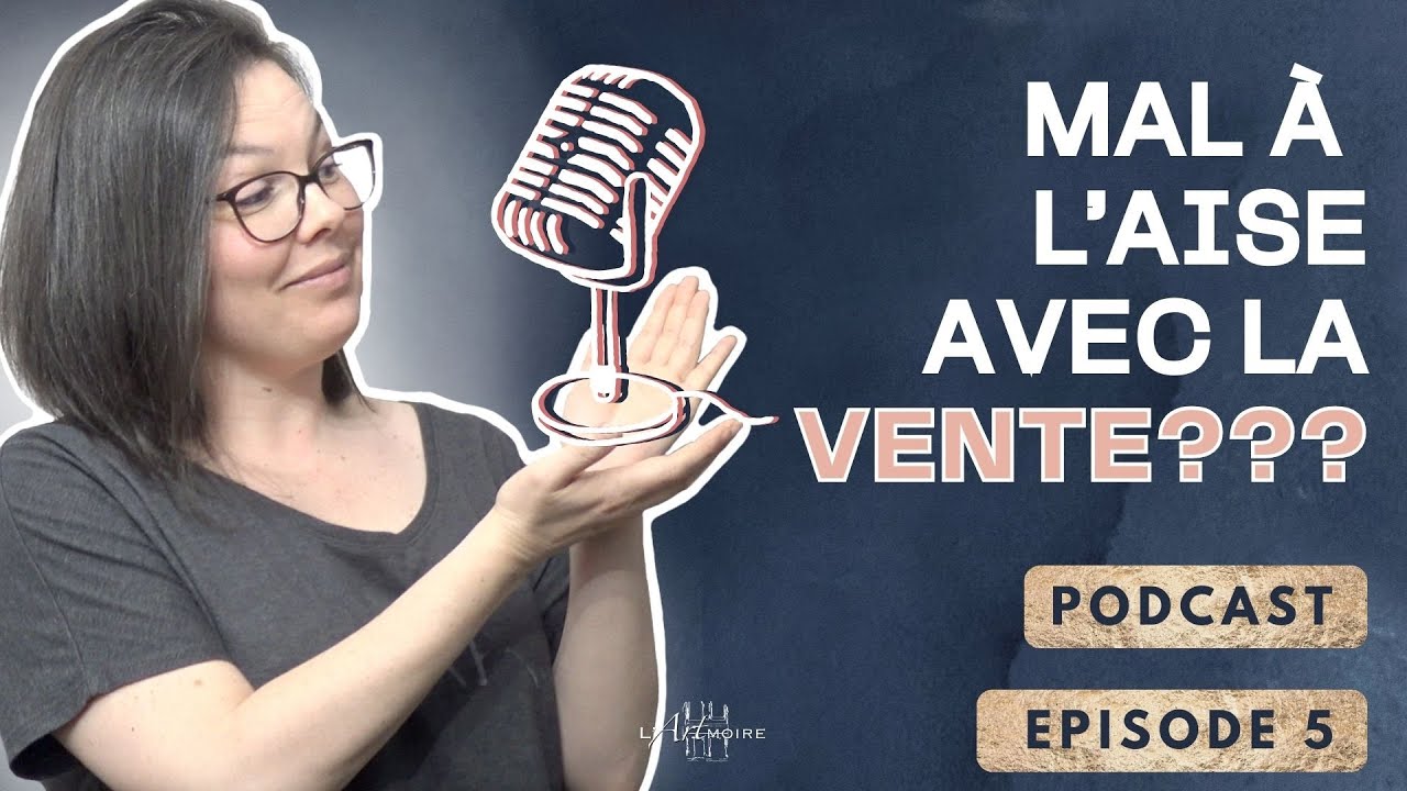Épisode 5 Podcast - Artistes, mal à l'aise avec la vente? 7 astuces pour toi!