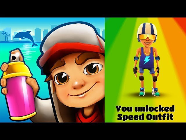 Subway Surfers: Miami - NICK SPEED OUTFIT (iPhone Gameplay Video