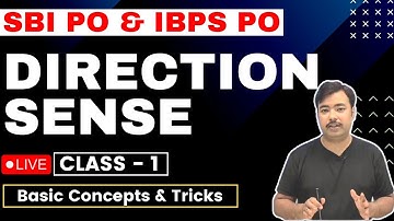 Distance and Direction Reasoning Tricks | SBI PO | IBPS PO | IBPS CLERK | Class1 | Study Smart