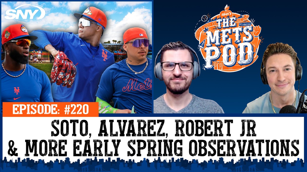 Juan Soto, Francisco Alvarez & more interesting observations of Mets spring training | The Mets Pod