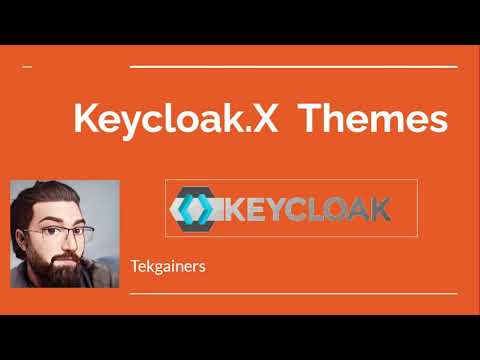 Customizing Keycloak.X | Themes | 2021