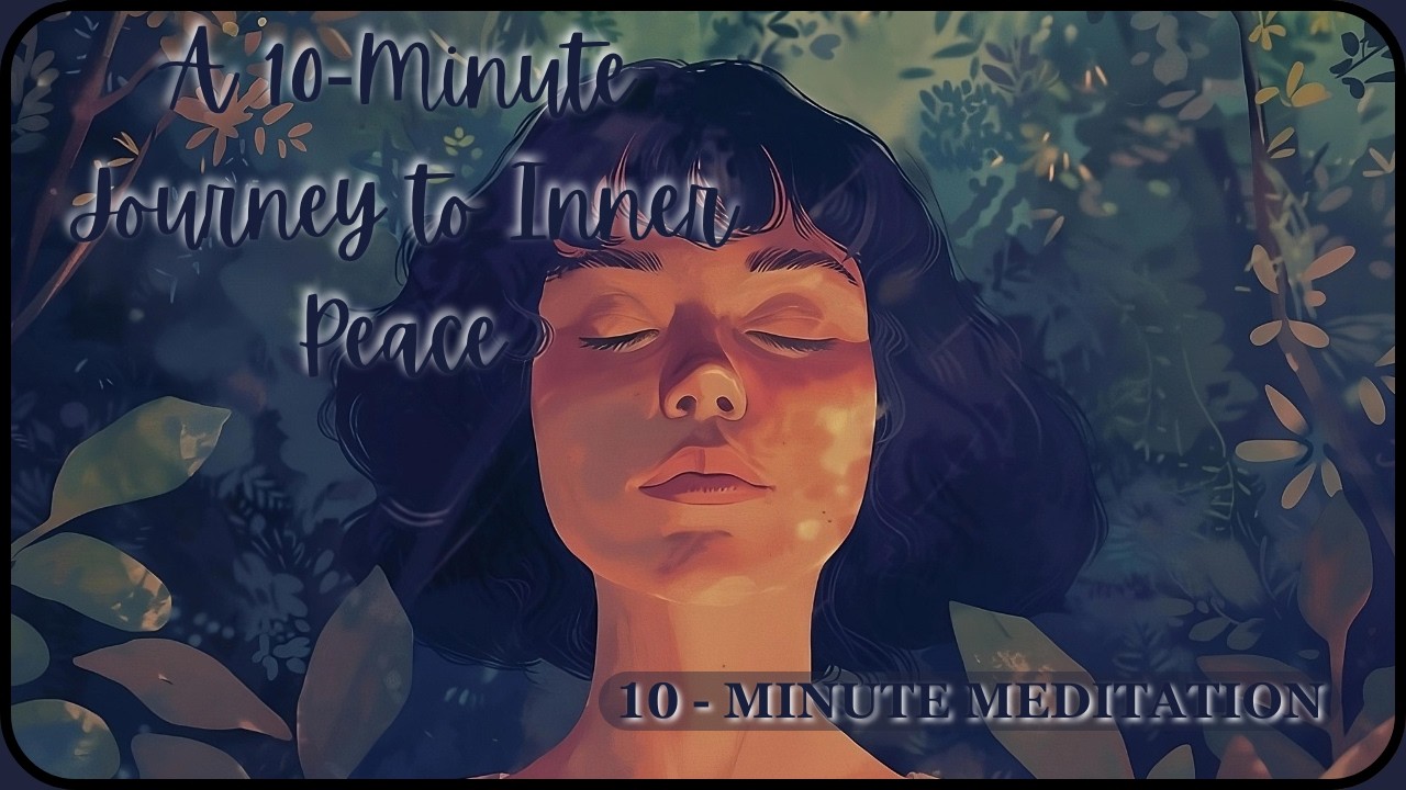A 10-Minute Journey to Inner Peace | Meditation Garden - YouTube