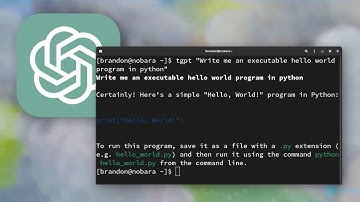 ChatGPT in YOUR Linux Terminal