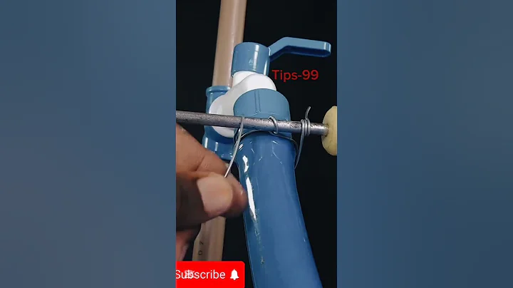 Make your own wire hose clamp.very tight and secure#shorts #skills #diy##tips #tricks