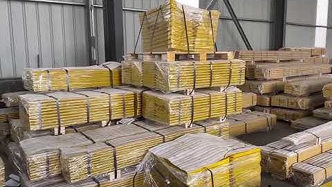 Storage of dozer blade,grader blade,loader cutting edge.