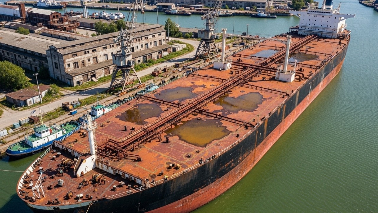 We Bought the Old Seawise Giant Supertanker for $1,700 — Then Restored It to Its Former Value