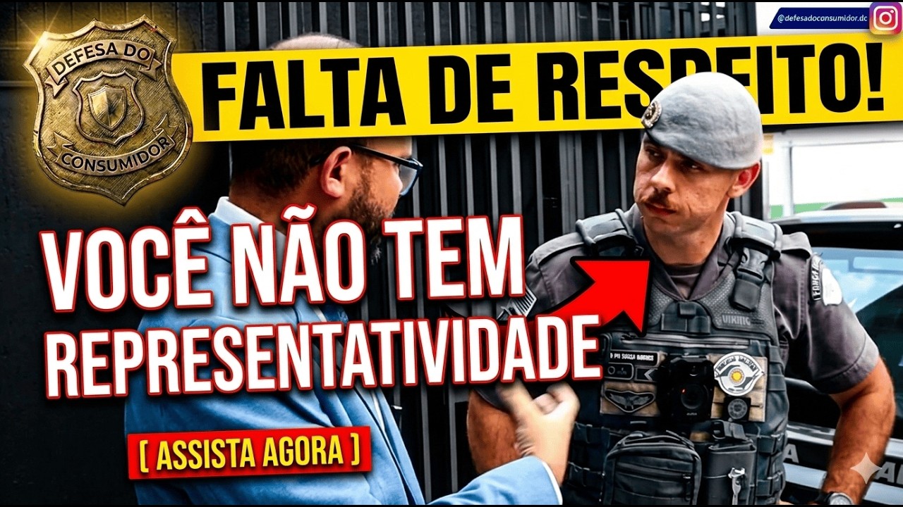 ADVOGADO VS JORNALISTA: Discussão termina em viatura após grave denúncia em loja.