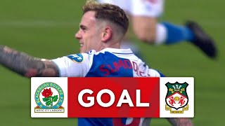 GOAL | Sammie Szmodics | Blackburn Rovers 1-1 AFC Wrexham | Fourth Round | Emirates FA Cup 2023-24