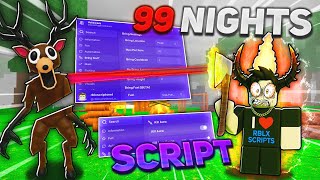 The BEST 99 Nights in the Forest SCRIPT [BRING ALL ITEMS, AUTO SAFE, ESP, TELEPORT + AUTO WIN!]