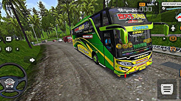 Bus Simulator Indonesia | Indian Map off-road Bus driving | Bussid Mod |Android gameplay