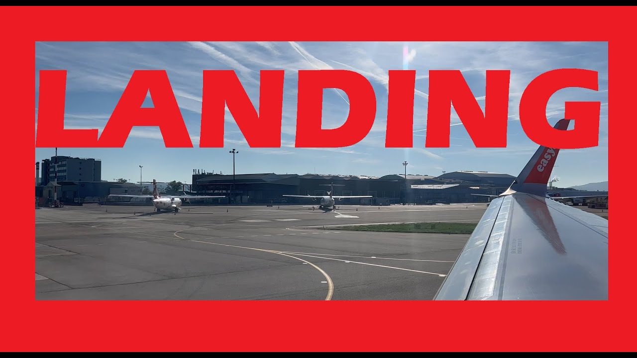 Sunny Landing in Basel (EAP) 🇫🇷🇨🇭🇩🇪🇪🇺– POV Passenger | Airbus A320