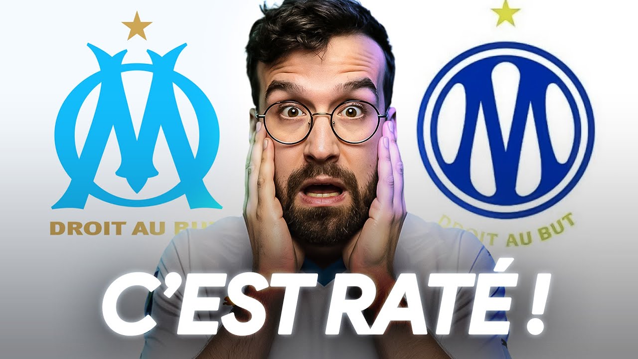Le logo de l’OM qu’Internet déteste déjà