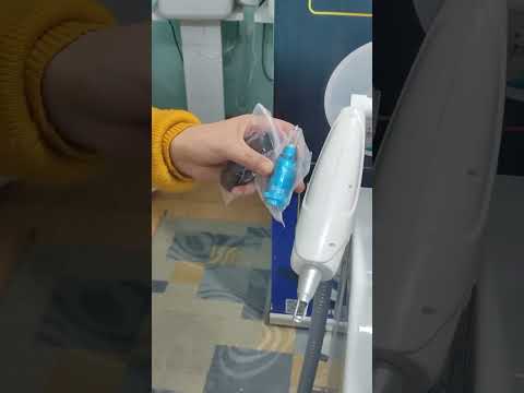 شرح جهاز  متعدد الاستخدامات إزالة الشعر إزالة الوشم التقشير الكربونى الجزء الثانى