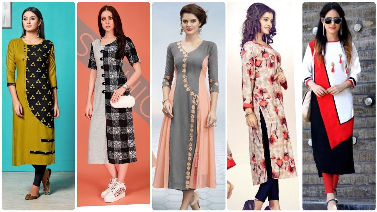 Beautiful Cotton Kurties Designing Ideas for women's/More Comfortable Kurties/Long Shirts