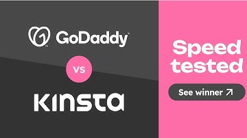 Godaddy vs Kinsta | Best Managed WordPress Hosting