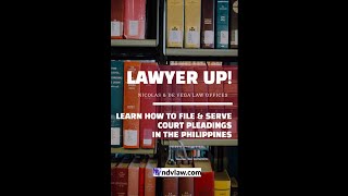 file serve pleadings