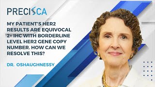 HER2 results are equivoval 2+ IHC with boderline HER2 gene copy number, how can this be resolved?