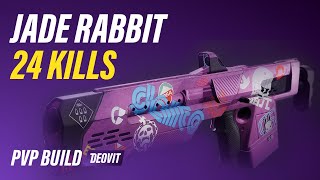 Jade Rabbit Scout Rifle 24 Kills Pvp Build Gameplay 01