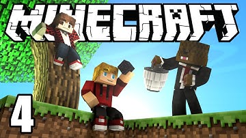 Minecraft SkyBlock Survival Episode 4! w/Mitch & Jerome