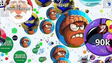 THE BEST DESTROYING TEAMS 🥜 (AGAR.IO MOBILE)