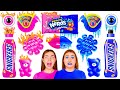 Warm vs Koud &amp; Roze vs Blauw Voedsel Uitdaging | Slimme Gadgets vs Hacks RaPaPa Best