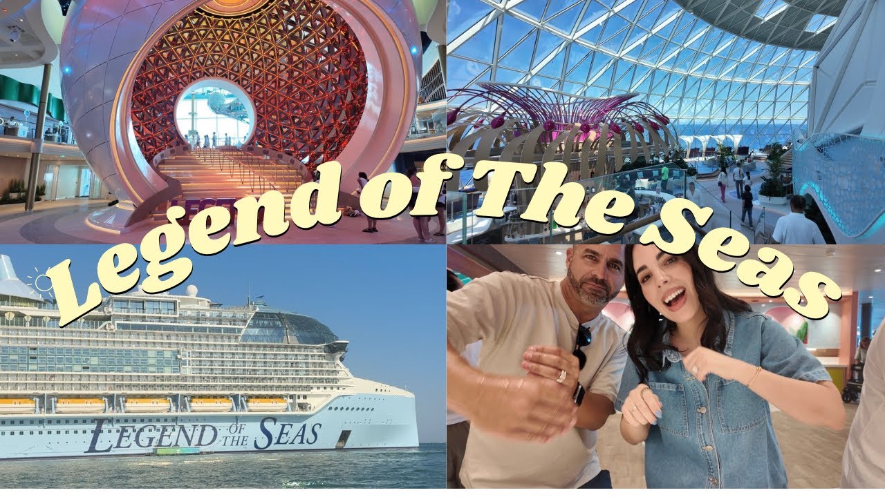 World's Biggest Cruise Ship Vlog | Legend of the Seas Days 1–3 (Rome to Marseille)