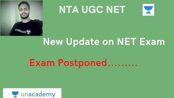 New Update on NTA UGC NET Exam...Exam Postponed....