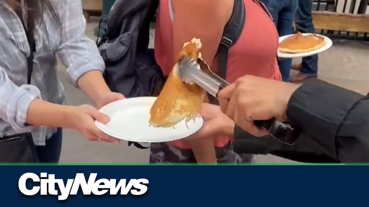 Calgary’s first Stampede breakfast kicks off