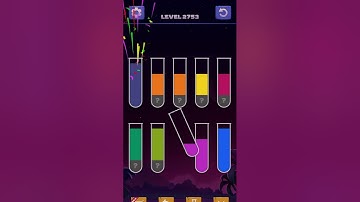 Sort Water Color Puzzle Level 2751 to 2760