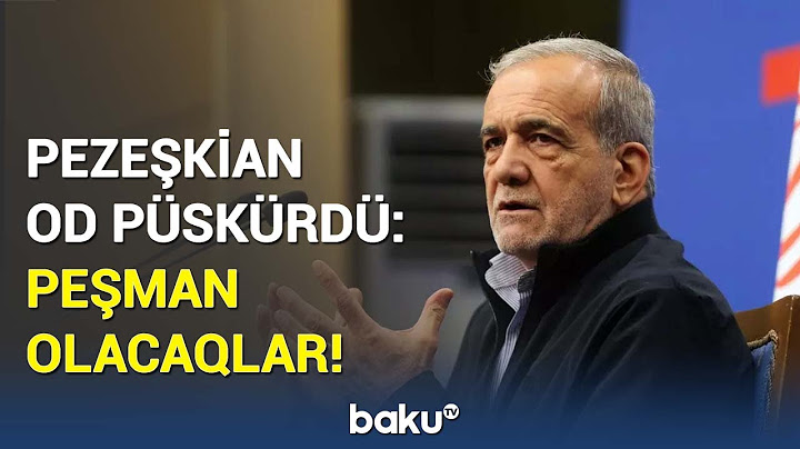 Pezeşkian İsrailin İrana hücumundan danışdı | Bu axmaq addımlara görə...