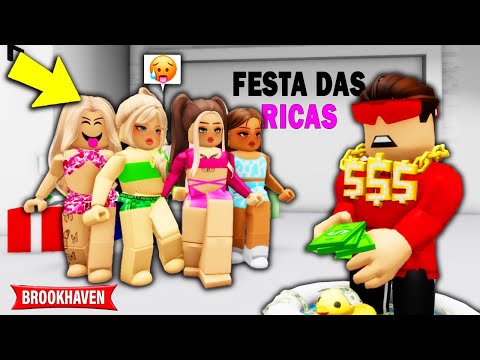 ENCONTREI uma FESTA só de MANDRAKES INTERESSEIRAS e ISSO ACONTECEU  BROOKHAVEN RP Roblox 