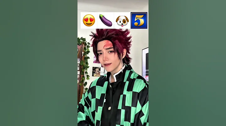 Tanjiro's 2025 filter💀 #amyshan #demonslayer #anime #kny #cosplay #edit #tanjiro