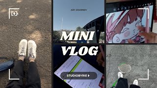 a soft weekend 🤍 : managing commissions & finding peace 🌲🌞 screenshot 4