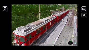 Trainz 2019  Albula Line Swiss Alps