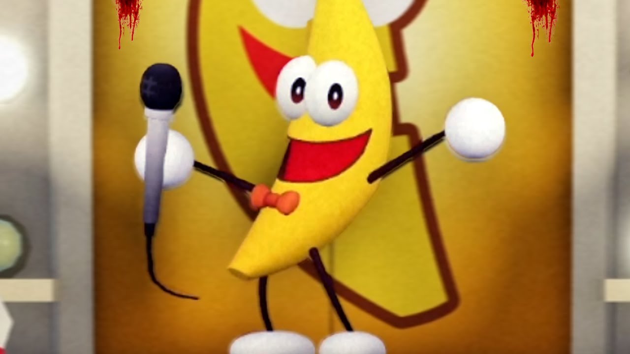 cheesy game show host cartoon