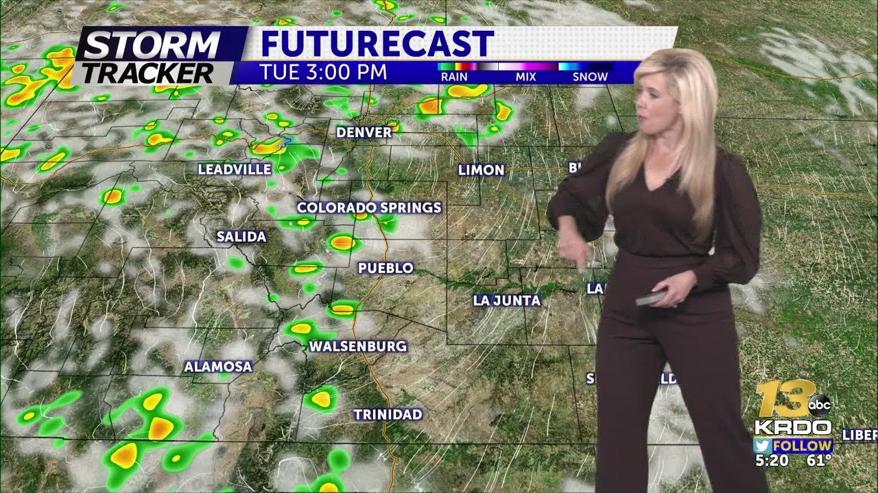 Wednesday Storm Chances - YouTube
