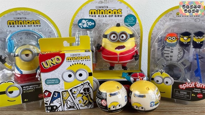 UNO Minions: The Rise of Gru Card Game for Kids and Family with Themed  Deck, Gift and Collectible for Kids and Movie Fans 