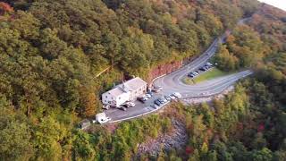The Golden Eagle Restaurant and the Hair pin curve in North Adams, MA