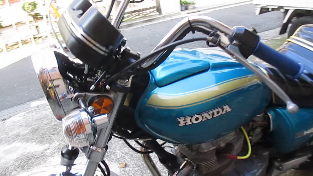 旧車二輪専門店banban 絶版車バイク Cb250t 青やかん 18 08 14 Youtube