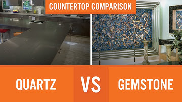 Quartz vs Gemstone | Countertop Comparison