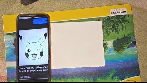 How to draw Pikachu || Beginners drawing tutorials step by step || easy drawings step by step