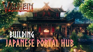 How To Build A Japanese Portal Hub | Valheim Story & Guide