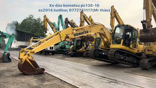Xe cuốc (đào) komatsu pc138us-10 sx 2014.. Giá rẻ cho nhiều ae hotline; 0772751117.(Mr thảo)