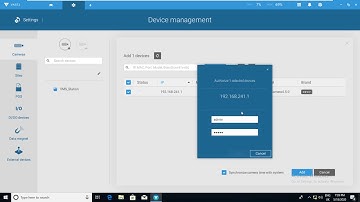How to connect VIVOTEK VAST2 VMS to DeskCamera