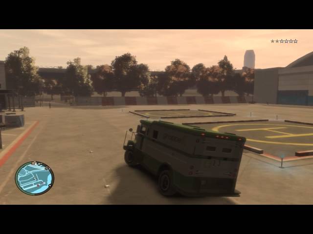 Militar caminhão blindado para GTA 4