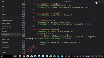 I made a Fake Hacking Simulator!