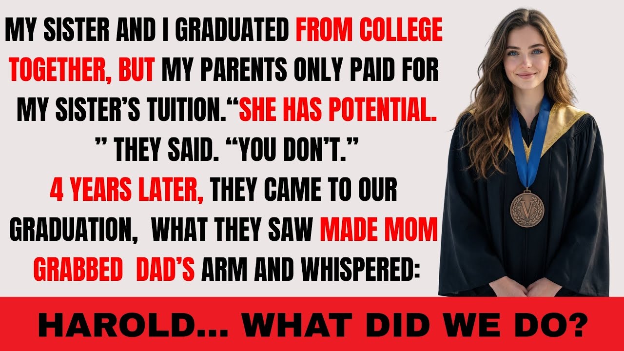 My Parents Funded My Sister’s College But Not Mine — Until the Dean Called My Name as Valedictorian
